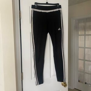 Adidas track joggers with zip pocket